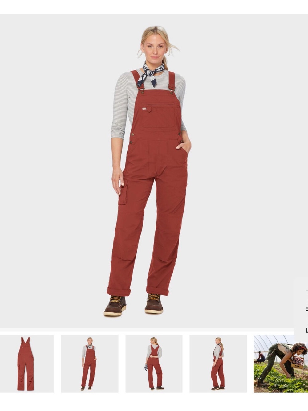 Duluth Heirloom Gardening Bib Overalls